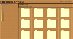 Desktop Screenshot of fotogalerie.nivnicka.cz