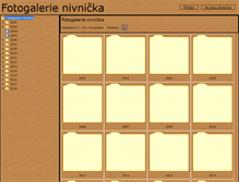 Tablet Screenshot of fotogalerie.nivnicka.cz